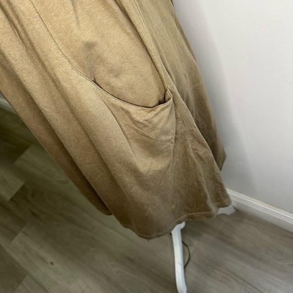 Mark women’s size Medium breaded dress with pockets. Army green color. - Picture 9 of 9